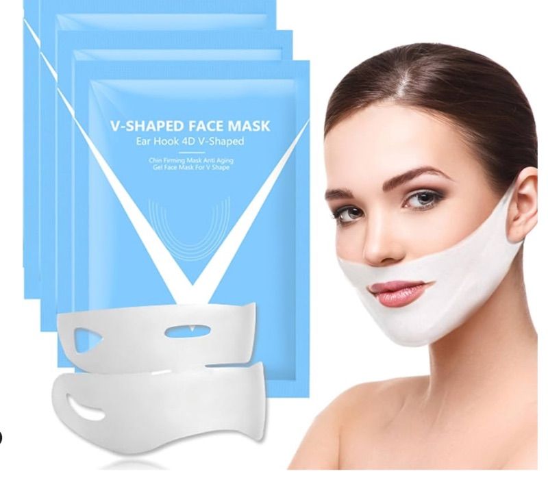 Photo 1 of 3 PCS Double Chin Mask,Reusable Lifting and Firming Face Mask,V Line Lifting Mask for All Skin Types