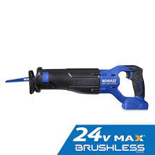 Photo 1 of * Major Ware See Photos* Kobalt KRS 1824B-03 24-volt Max Variable Speed Brushless Cordless Reciprocating Saw (Tool Only) ***STOCK PHOTO REFERENCE ONLY***
