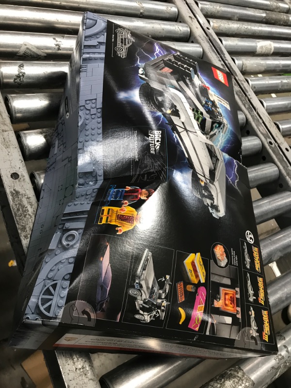 Photo 2 of * SEE NOTES NEW* LEGO Icons Back to The Future Time Machine 10300, Model Car Building Kit based on The DeLorean from The Iconic Movie, Perfect Build for Teens and Adults Who Love to Create Standard Packaging