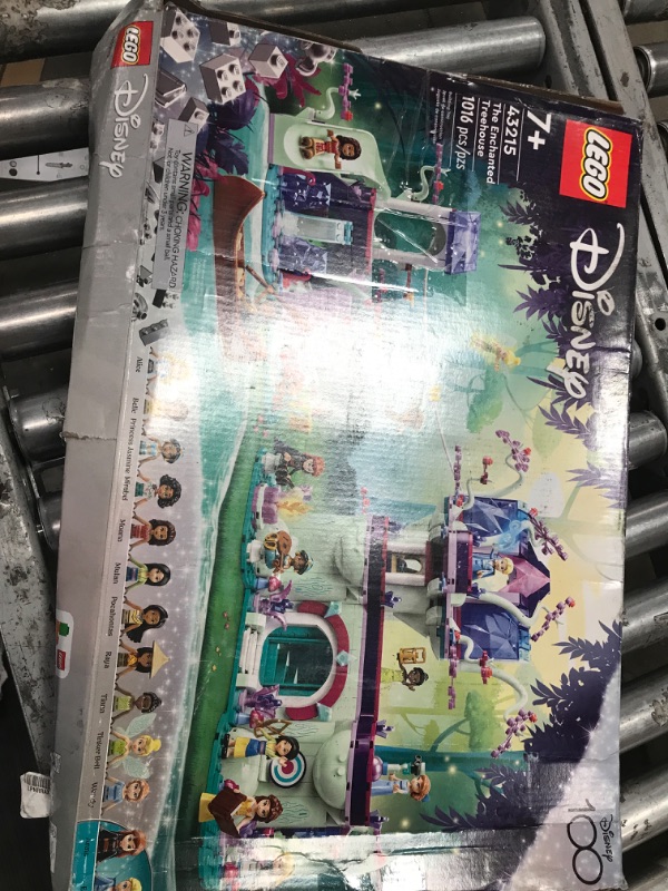 Photo 2 of *SEE NOTES* LEGO Disney The Enchanted Treehouse Buildable 2-Level Tree House with 13 Princess Mini-Dolls Including Jasmine, Elsa and Moana, Disney Classic Celebration Gift for Disney Princess Fans Ages 7+, 43215
