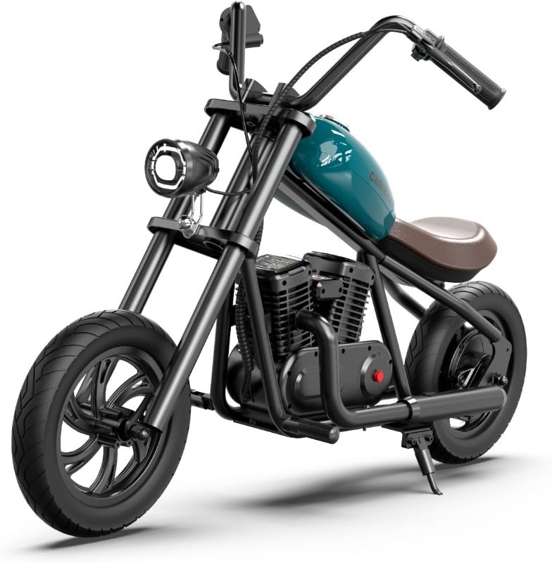 Photo 1 of ***PARTS ONLY******NON REFUNDABLE***
Electric Motorcycle for Kids, [Fascinating Gift to Kids Age 6+] Hyper GoGo Kids Electric Bike with 3 Speeds Max 10Mph Up to 60 Minutes Continuous Ride Time for Kids/Teens(Blue) ***STOCK PHOTO REFERENCE ONLY***
