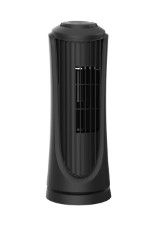 Photo 1 of *TESTED NO AIR BLOWN** Utilitech 14-in 120-Volt 3-Speed Indoor Black Matte Oscillating Tower Fan
