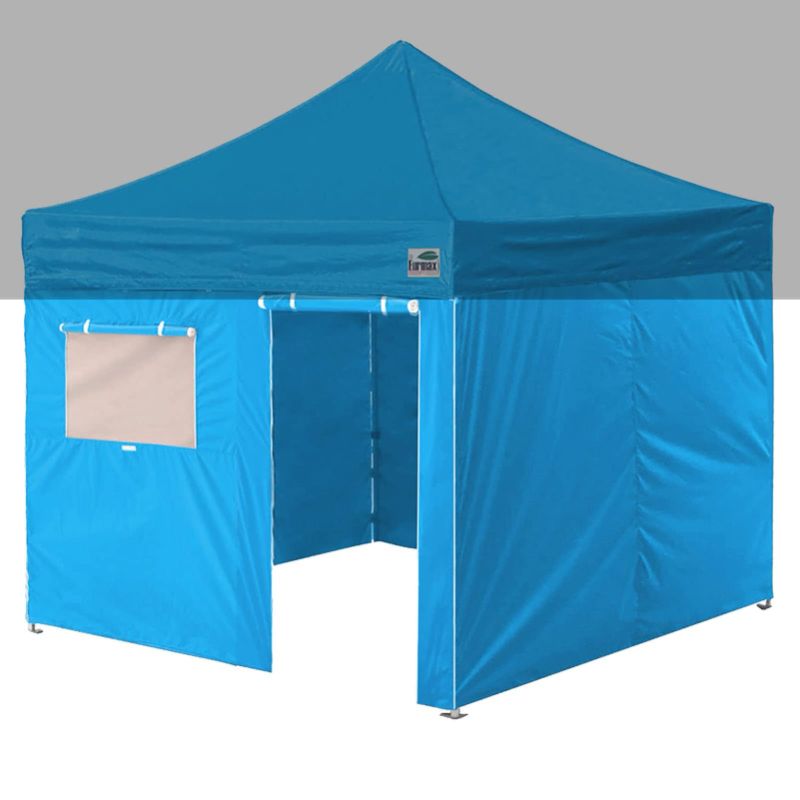 Photo 1 of **SEE NOTES**Eurmax USA Zippered Walls for 10 x 10 Pop Up Canopy Tent, Full Enclosure Sidewall Kit with Roller Up Mesh Window and Door 4 Walls 