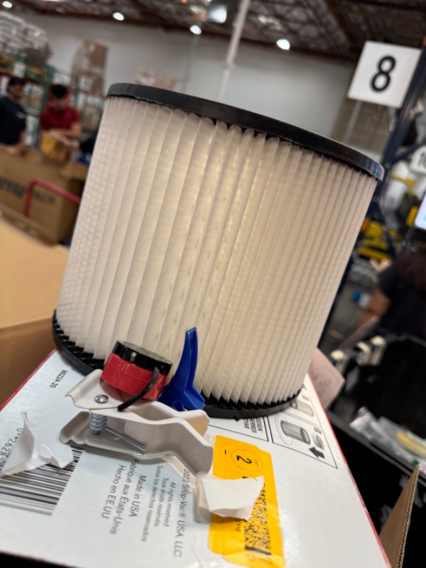 Photo 1 of *MISSING ONE* Original Shopvac 90304 Filter Cartridge 2 Pack Wet/dry New