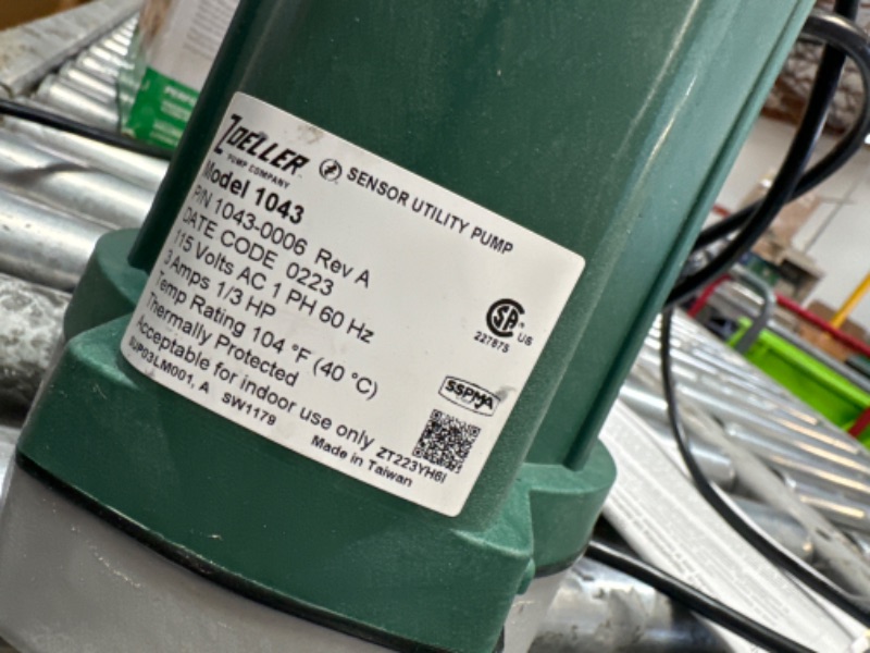 Photo 1 of *UNTESTED** 1/3HP Automatic Utility Pump