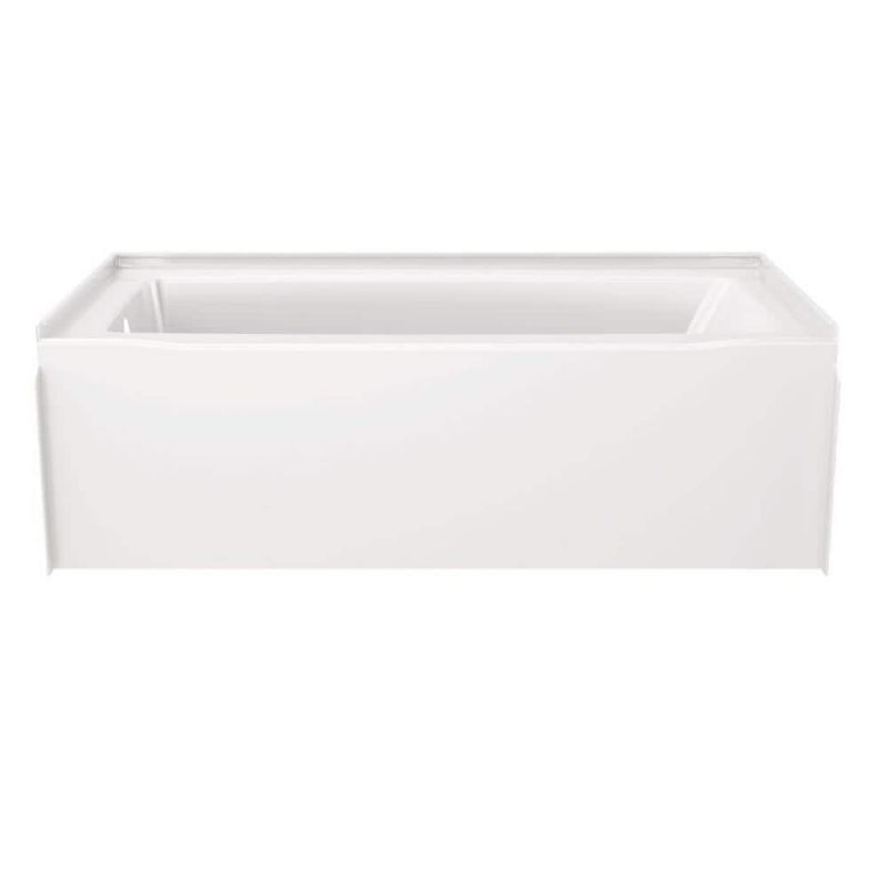 Photo 1 of **SEE NOTES**Classic 500 60 in. X 30 in. Soaking Bathtub with Left Drain in High Gloss White
