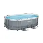 Photo 1 of **Parts Only** **it's only the polls** Bestway Power Steel 10’ X 6'7" X 33" Oval Above Ground Pool Set
