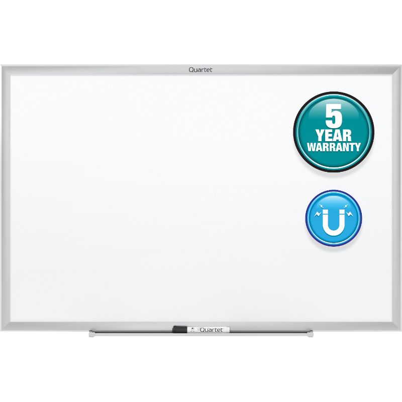 Photo 1 of (READ FULL POST) QRTSM538 Magnetic Dry-Erase Board- 8 Ft. X 4 Ft.- Aluminum Frame
