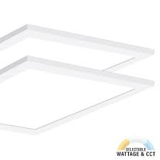 Photo 1 of 2x2 led ceiling panel 40 watts 2pks 4000K cool white