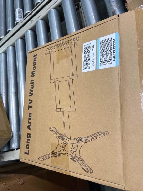 Photo 1 of ELIVED Long Arm TV Wall Mount for Most 26-60 Inch TVs, 29.5 Inch Long Extension TV Mount Swivel and Tilt, Full Motion Wall Mount TV Bracket Fit Max VESA 400x400mm, Holds up to 77 lbs. Arm: 29.5"