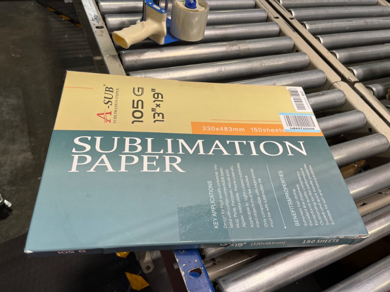 Photo 1 of A-SUB Sublimation Paper- 150 Sheets