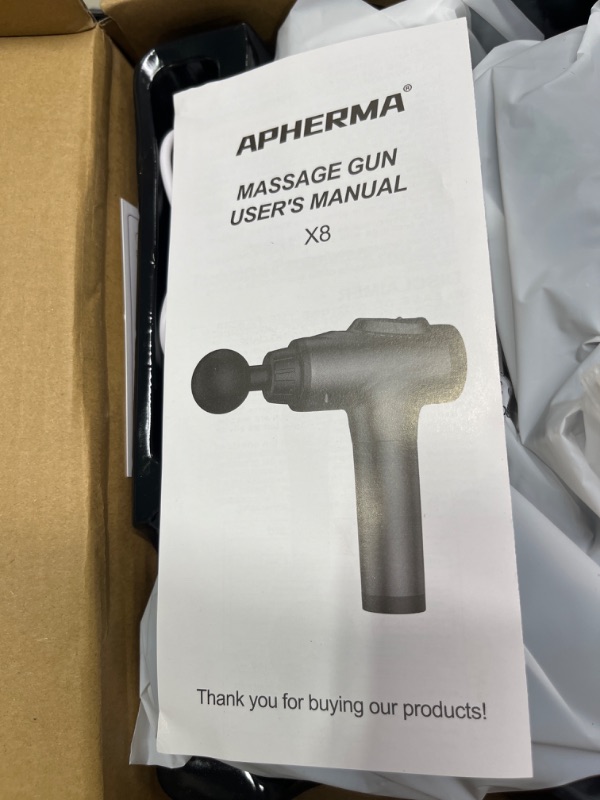 Photo 3 of APHERMA Massage Gun, Muscle ...