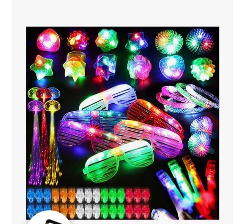 Photo 1 of 
78PCs LED Light Up Toy Party 