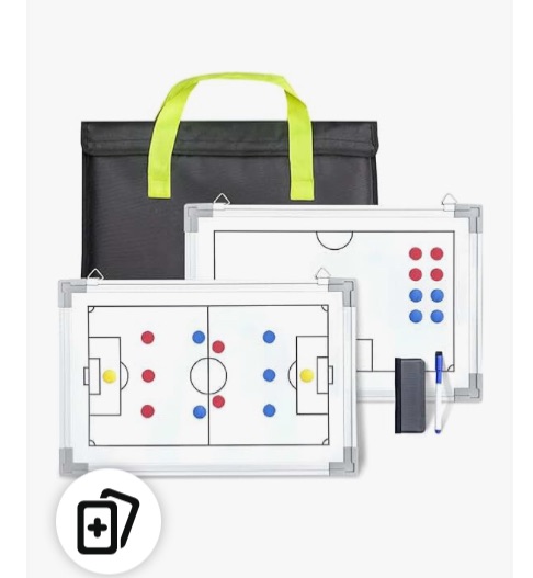 Photo 1 of 
Soccer Tactics Board Double-Sided 