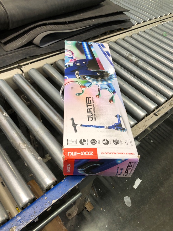 Photo 1 of Jetson LED Light-up Kids Kick Scooter Blue *****USED***FOR PARTS ONLY**AS IS ALL SALES ARE FINAL***NO RETURNS*** 