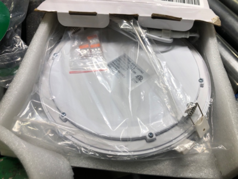 Photo 2 of 2 Pack Recessed Lighting 8 Inch with Junction Box, 5CCT 8 Inch LED Recessed Lights Dimmable 2700K/3000K/4000K/5000K/6000K, 18W 1400lm Ultra Thin Recessed Lighting - ETL and Energy Star Certified 2PACK