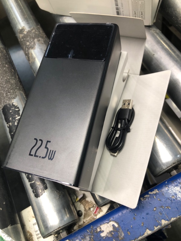 Photo 1 of Baseus 30000mAh Portable Charger, 22.5W Power Bank Fast Charging Battery Pack with 2 USB-A, 1 USB-C and 1 Micro USB Ports Compatible with iPhone, iPad, Switch, Samsung Devices, and More