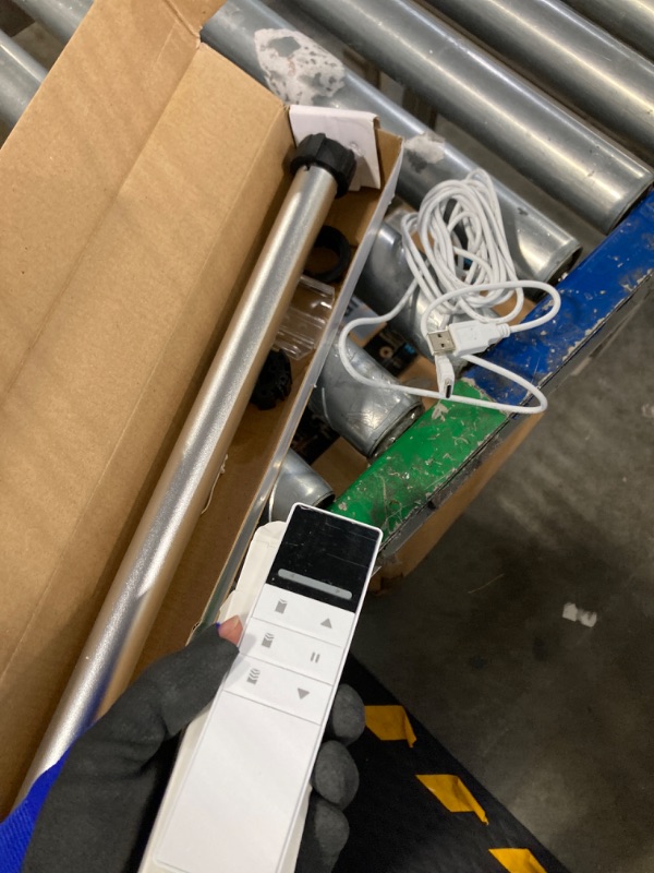 Photo 1 of Zigbee Rechargeable Motor Retrofit Motorized Roller Zigbee, Solar Powered, Compatible with Alexa Directly, No Hub Required