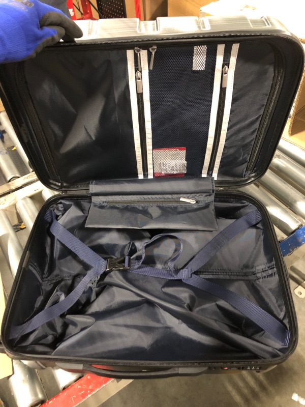 Photo 4 of Coolife Luggage Expandable(only 28") Suitcase PC+ABS Spinner Built-In TSA lock 20in 24in 28in Carry on
