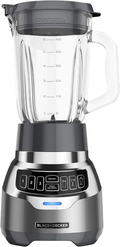 Photo 1 of Ninja BL660 Professional Compact Smoothie & Food Processing Blender, 1100-Watts, 3 Functions for Frozen Drinks, Smoothies, Sauces, & More, 72-oz.* Pitcher, (2) 16-oz. To-Go Cups & Spout Lids, Gray 1100 Watts with Single Serverve