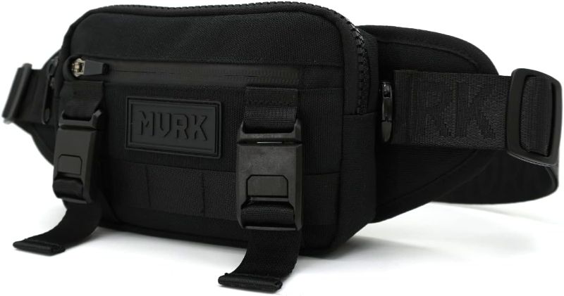 Photo 1 of Fanny Pack for Men & Women Unisex Waist Bag Pack - Waterproof Crossbody Bag - Black (BLACK)
