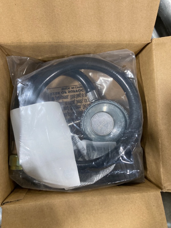Photo 1 of 2-Feet Universal Gas Grill Regulator and Hose, Replacement for Weber, Charbroil, Nexgrill Grill, Propane Patio Heater and Fire Pit……
