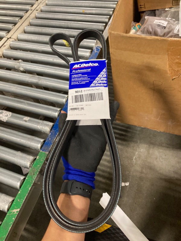 Photo 2 of ACDelco Gold 6K1195 Standard V-Ribbed Serpentine Belt