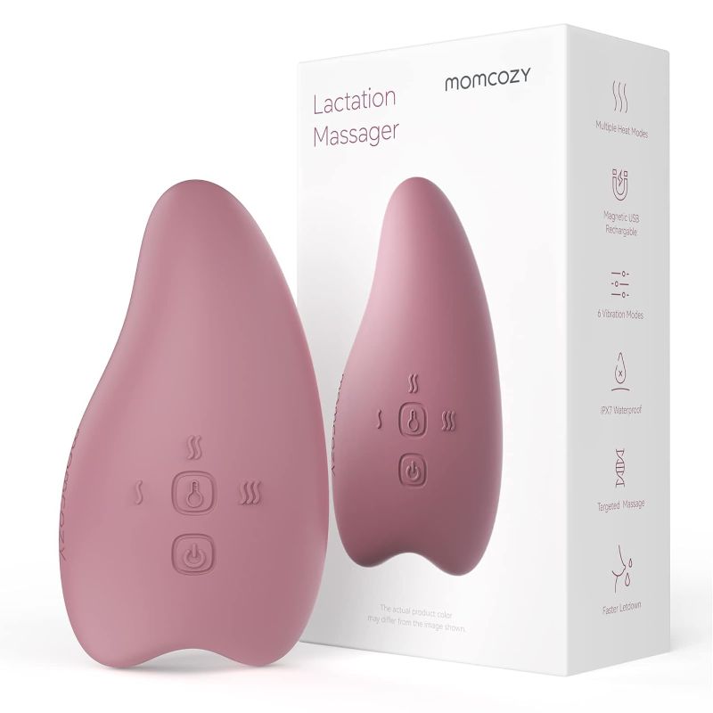 Photo 1 of ** missing charger*-*
Momcozy Warming Lactation Massager 2-in-1, Soft Breast Massager for Breastfeeding, Heat + Vibration Adjustable for Clogged Ducts, Improve Milk Flow, Engorgement
