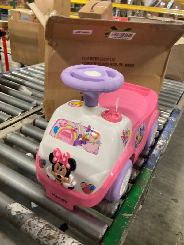 Photo 2 of ** image is updated version, not item**
Disney Collection Kiddieland Minnie Mouse  Ride-On Car Minnie Mouse Ride-On Car