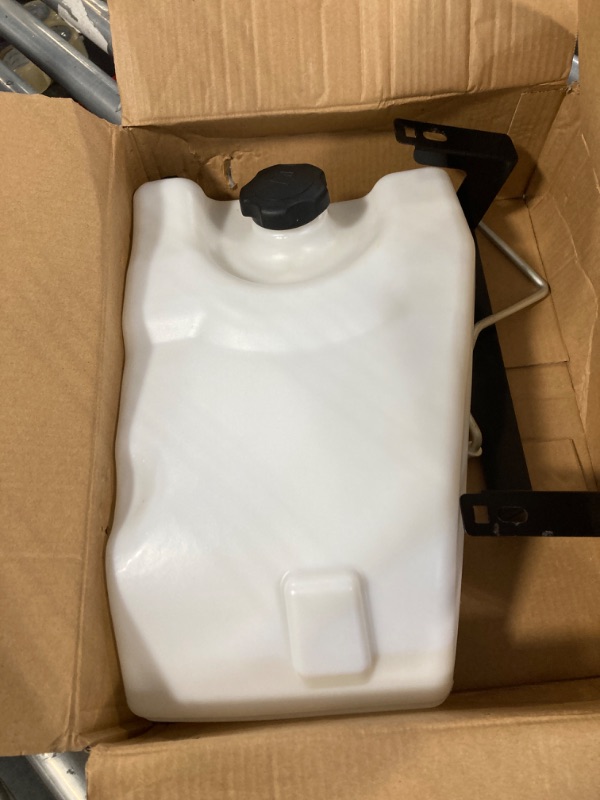 Photo 4 of ** NO TOOLS**
Fuel Gas Tank with Cap | Compatible with John Deere Scotts Sabre L100 L110 L120 L130 L105 L118 L111 L108 & More | Replace#: GY21876, GY21102, GY20894