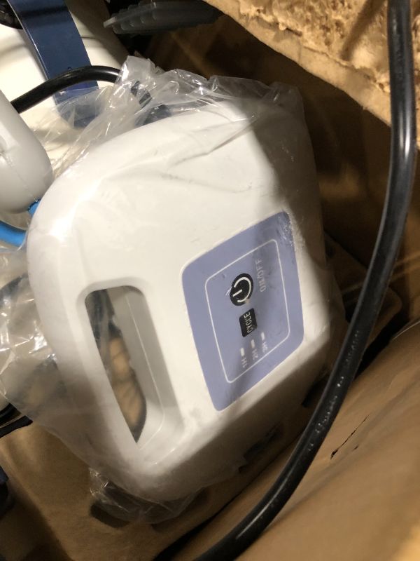 Photo 4 of ***NON FUNCTIONAL//SOLD AS PARTS ALL SALES FINAL*** 
Paxcess Automatic Robotic Pool Cleaner with Powerful Cleaning, with Dual Drive Motors, IPX8 Waterproof, and 33FT Floated Cord - Ideal for Home Pool Cleaning
