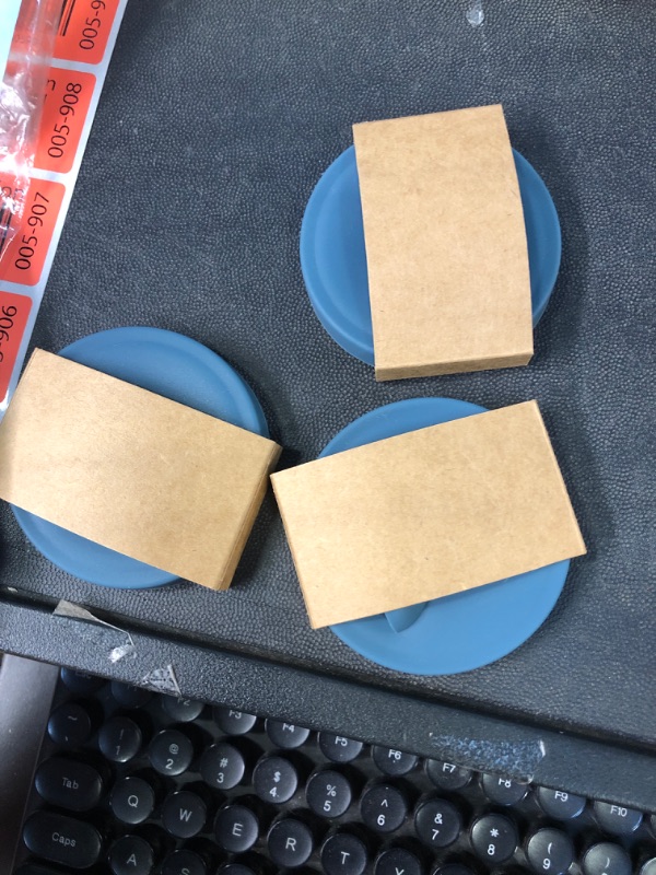 Photo 1 of 3 Pack Dog Food Can Lids, (3, 12, 14oz etc.) Universal Size Silicone Covers for Cat and Dog Food, Dark Blue
