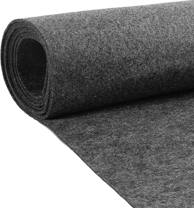 Photo 1 of  Underfelt Carpet for RV, Boat, Truck, Speaker Box, Door Liner, Desk (Mid Gray)
