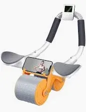 Photo 1 of Ab Roller Wheel?with Timer Automatic Rebound Abdominal Wheel?Elbow Support Abs Roller Wheel Core Exercise Equipment
