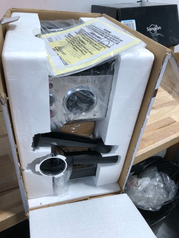 Photo 3 of ***For Parts Only***Cuisinart EM-100NP1 1.66 Quart Espresso Maker Machine, Stainless Steel, Manual Stainless Steel, Manual Espresso