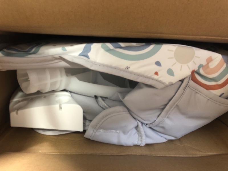 Photo 1 of Fisher-Price Sit-Me-Up Floor Seat – Rainbow Showers, Portable Baby Chair with Toys [Amazon Exclusive]