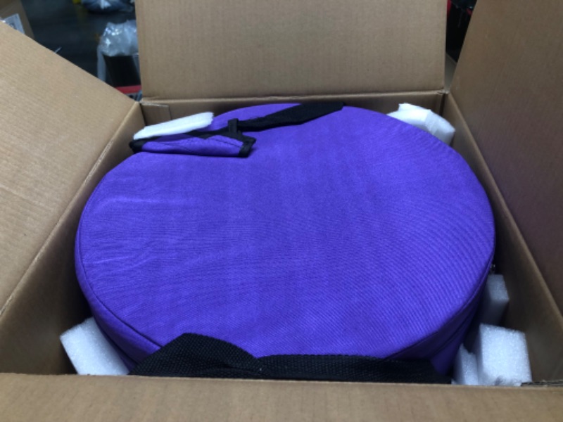 Photo 1 of *** MAJOR DAMAGED***
440HZ Set of 3 PCS 7''-11'' Paternoster Frosted Quartz Crystal Singing Bowls 7''G 9''E 11''C With Case Bag
