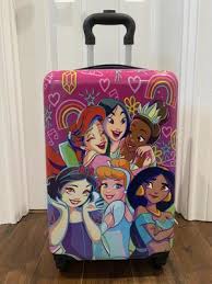 Photo 1 of Disney Princess Hardside Carry On Spinner Suitcase - Purple