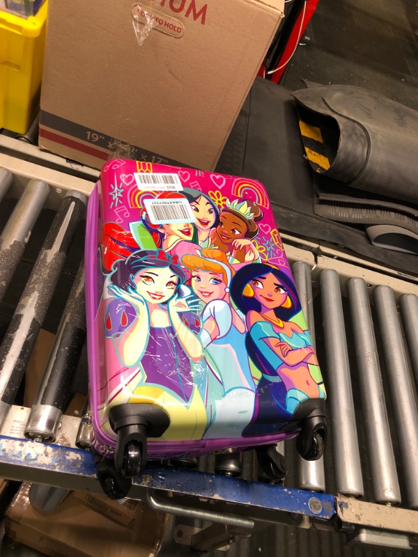 Photo 2 of Disney Princess Hardside Carry On Spinner Suitcase - Purple