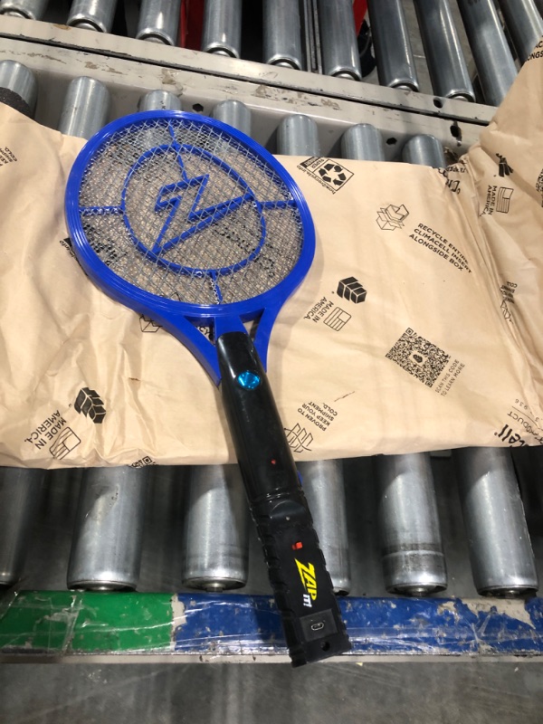 Photo 3 of 
ZAP IT! Bug Zapper Rechargeable Electric Fly Swatter Racket, 4,000 Volt, USB Charging Cable