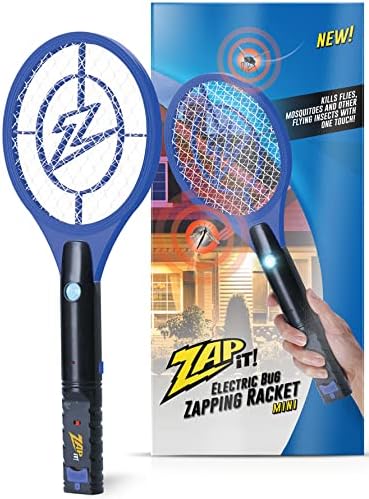 Photo 1 of 
ZAP IT! Bug Zapper Rechargeable Electric Fly Swatter Racket, 4,000 Volt, USB Charging Cable