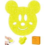 Photo 1 of ***4 PCS***Scrub Sponges Kitchen Dish Sponge - Non-Scratch Cleaning Dishes Scrubber Washing Bathroom Household Multi-Surface Safe Scouring Pads,Mickey