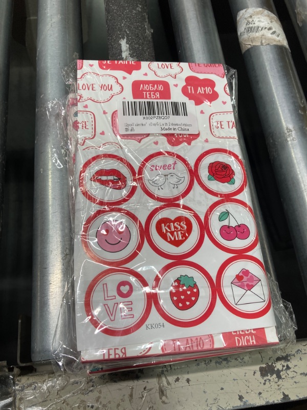 Photo 1 of 24pcs Valentine’s Day Gift Bags, Goodie Bags, Valentine Candy Bags, Gift Bags for Lover, Treat Bags for Boyfriend, Girlfriend, Birthday Party Decor with 2 sheets of stickers Happy Valentines Day Gift Bags