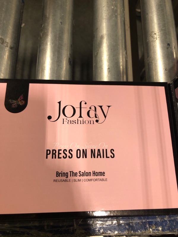 Photo 3 of 240PCS Gel Nail Tips Square - Jofay Fashion Extra Short Press on Nails Natural 7 IN 1 Supremely Fit & Natural Reusable Stick On Nails, No Need to File 10 Styles Fake Nails Kit for Nail Art DIY TZ20-18