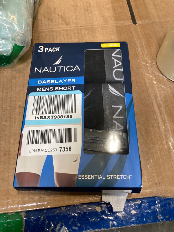 Photo 2 of Nautica Men's  3-Pack Boxer Brief ***USED***SIZE:XL****