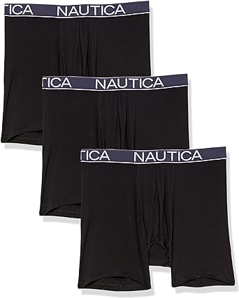 Photo 1 of Nautica Men's  3-Pack Boxer Brief ***USED***SIZE:XL****