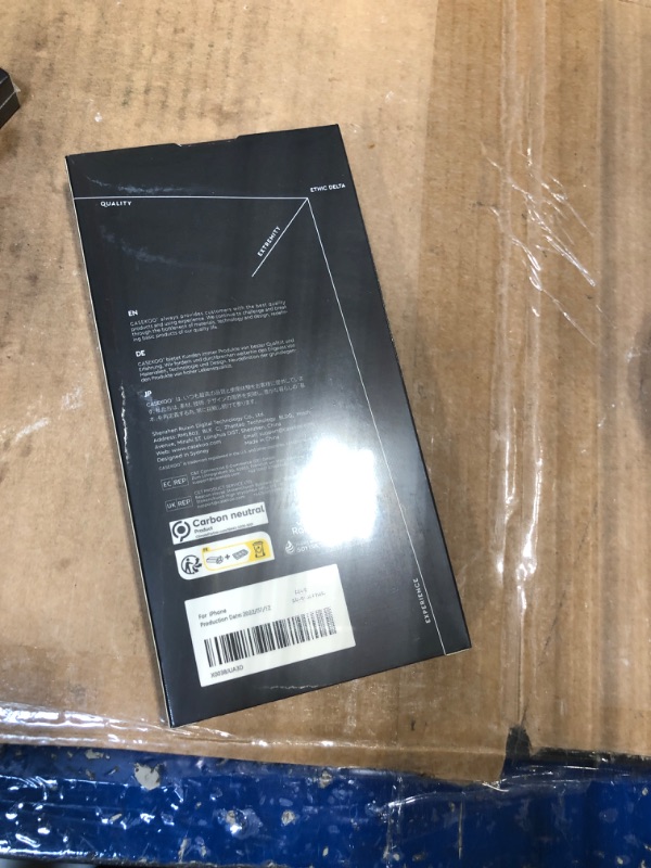 Photo 2 of ***FACTORY SEALED***
CASEKOO Protective Black Designed for iPhone 15 Plus/ 14 Plus Case [10 FT Drop Protection] [Skin-Friendly Touch] Rugged Matte Back Slim Translucent Shockproof Cover 6.7 inch 2023 Black iPhone 15 Plus/ 14 Plus