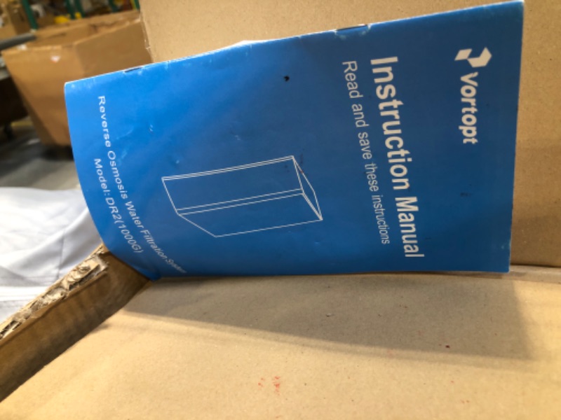 Photo 1 of **FOR PARTS**Reverse Osmosis System Water Filter - Under Sink Water Purifier, Tankless RO Water Filter System, 0.0001um Purification for Drinking, Reduces TDS
