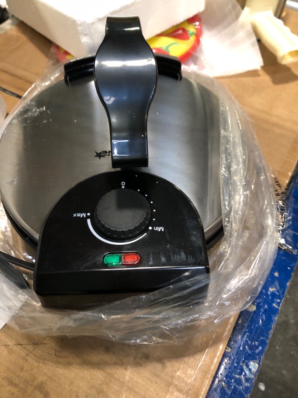 Photo 5 of 10inch Roti Maker by StarBlue with FREE Roti Warmer - The automatic Stainless Steel Non-Stick Electric machine to make Indian style Chapati, Tortilla, Roti AC 110V 50/60Hz 1200W SB-SW2093