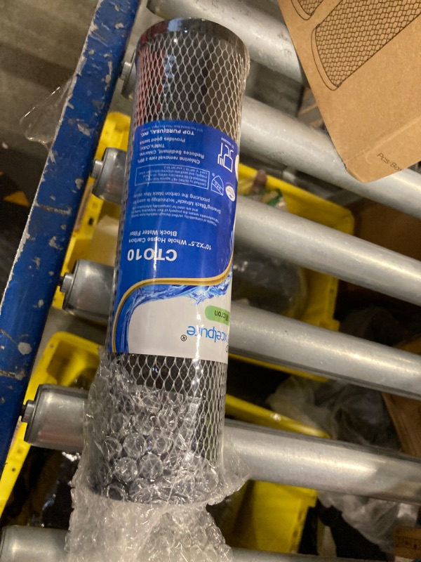 Photo 4 of 1 Micron 10" x 2.5" Whole House CTO Carbon Water Filter Cartridge Replacement for Home Countertop System, Dupont WFPFC8002, WFPFC9001, FXWTC, SCWH-5, WHEF-WHWC, WHCF-WHWC, CTO10, T01, 4PACK